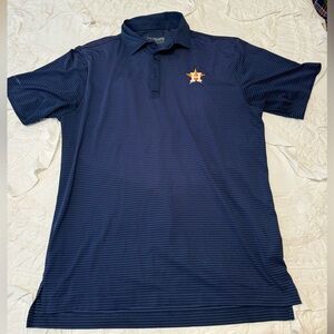 Houston Astros Columbia Golf Polo M